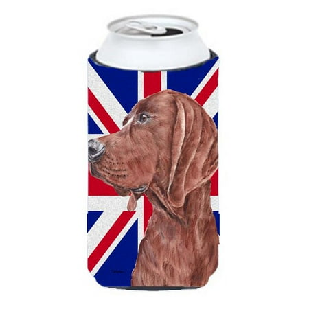 Redbone Coonhound With English Union Jack British Flag Tall Boy bottle sleeve Hugger - 22 To 24 Oz.
Redbone Coonhound With English Union Jack British Flag Tall Boy bottle sleeve Hugger - 22 To 24 Oz.