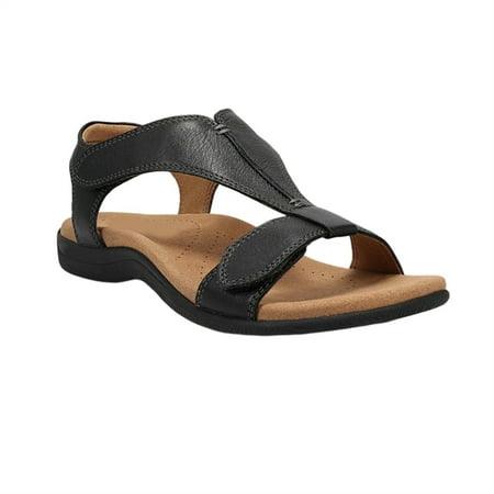 Women s PU Sandals Breathable Strappy Open Toes Shoes Hook & Loop Closure 40 Black
Women s PU Sandals Breathable Strappy Open Toes Shoes Hook & Loop Closure 40 Black