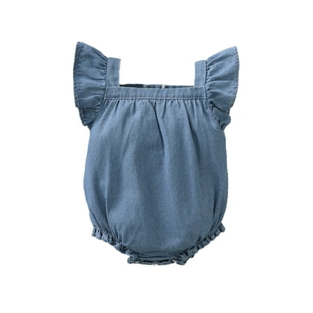 Kucnuzki Infant Baby Girl Clothes 12 Months Summer Bodysuit 18 Months Fly Ruffled Sleeve Solid Color Cozy Romper Bodysuit Blue
Kucnuzki Infant Baby Girl Clothes 12 Months Summer Bodysuit 18 Months Fly Ruffled Sleeve Solid Color Cozy Romper Bodysuit Blue