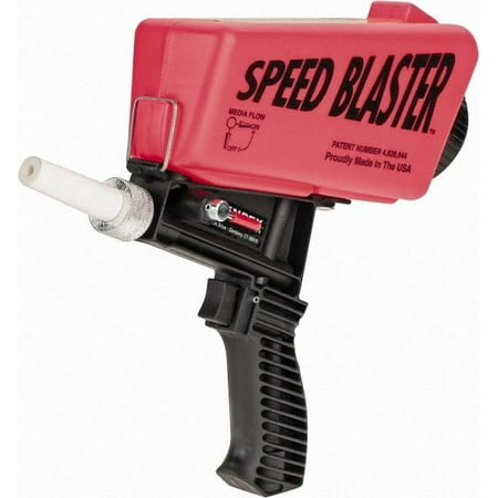 Gravity Fed Handheld Sandblast Gun 1/4 NPT Max 14 Grit 12 CFM / 125 PSI