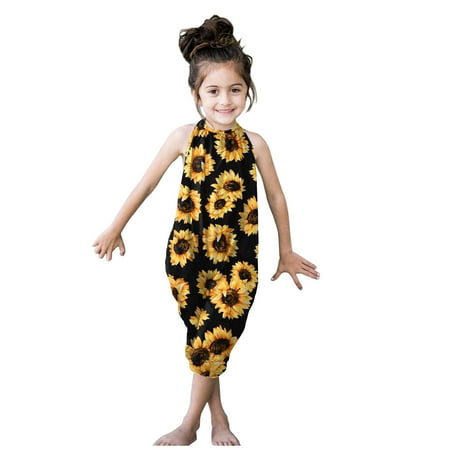 Strap Floral One Toddler Outfits Piece Jumpsuit Baby Kids Romper Girls Sunflower Girls Romper&Jumpsuit
Strap Floral One Toddler Outfits Piece Jumpsuit Baby Kids Romper Girls Sunflower Girls Romper&Jumpsuit