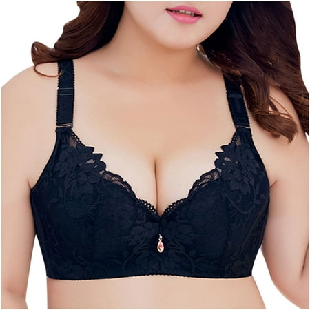 QLEICOM Everyday Bras for Women Women s Comfort Lift Wirefree Bra Solid Sexy Lace Push-up Bra Receive Side With Steel Ring Underwear Bras No Underwire Black Cup 38/85C
QLEICOM Everyday Bras for Women Women s Comfort Lift Wirefree Bra Solid Sexy Lace Push-up Bra Receive Side With Steel Ring Underwear Bras No Underwire Black Cup 38/85C