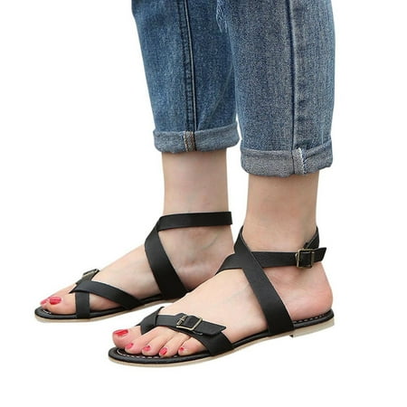 TTQLVZJGSE Women s Simple Summer Comfortable Lightweight Flat Bottom Slope with Casual Sandals And Comfortable Platform Buckle Strap Clip Toe Roman Sandals Shoes
TTQLVZJGSE Women s Simple Summer Comfortable Lightweight Flat Bottom Slope with Casual Sandals And Comfortable Platform Buckle Strap Clip Toe Roman Sandals Shoes