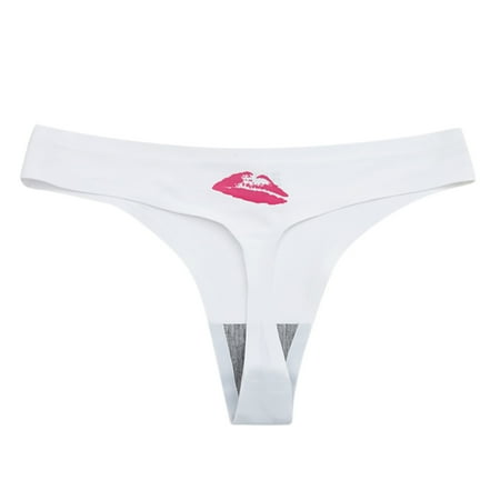 Dadaria High Waisted Underwear for Women Fashion Delicate Women Underwear Panties Lip Printing Thong Underpant White M Women
Dadaria High Waisted Underwear for Women Fashion Delicate Women Underwear Panties Lip Printing Thong Underpant White M Women