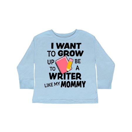 Inktastic I Want To Grow Up To Be A Writer Like My Mommy Gift Toddler Boy or Toddler Girl Long Sleeve T-Shirt
Inktastic I Want To Grow Up To Be A Writer Like My Mommy Gift Toddler Boy or Toddler Girl Long Sleeve T-Shirt