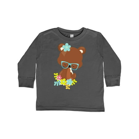 Inktastic Hipster Bear Bear With Glasses Flowers Gift Toddler Boy or Toddler Girl Long Sleeve T-Shirt
Inktastic Hipster Bear Bear With Glasses Flowers Gift Toddler Boy or Toddler Girl Long Sleeve T-Shirt