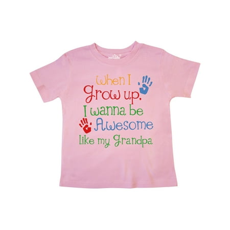 Inktastic Awesome Like My Grandpa Gift Toddler Boy or Toddler Girl T-Shirt