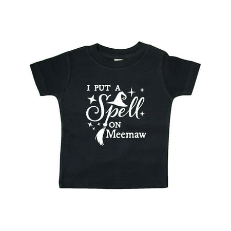 Inktastic I Put a Spell on Meemaw Witch Hat and Broom Gift Baby Boy or Baby Girl T-Shirt
Inktastic I Put a Spell on Meemaw Witch Hat and Broom Gift Baby Boy or Baby Girl T-Shirt