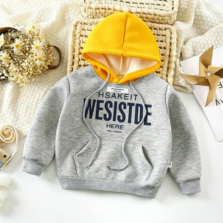 Hunpta Kids Toddler Baby Boys Autumn Winter Warm Thick Letter Print Cotton Long Sleeve Hooded Hoodie Clothes
Hunpta Kids Toddler Baby Boys Autumn Winter Warm Thick Letter Print Cotton Long Sleeve Hooded Hoodie Clothes