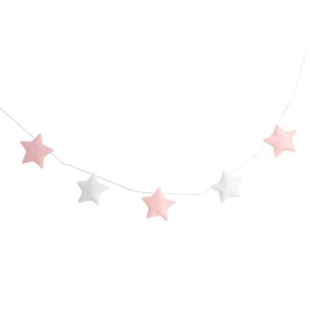 Star Pendant Garland Garland Baby Bed Tent Decor Hanging Banner Decor 3