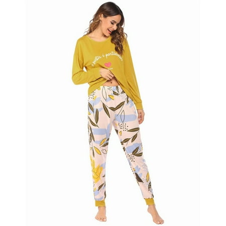 Ladies Pajamas Suit Top and Pants Set Cotton Long Sleeve Lovely Print Plain Color For Home Wear
Ladies Pajamas Suit Top and Pants Set Cotton Long Sleeve Lovely Print Plain Color For Home Wear