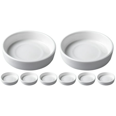 TOYMYTOY 8 Pcs Ceramic Seasoning Plates Ceramic Dipping Bowls Multi-function Spice Trays Dipping Sauce Bowls
TOYMYTOY 8 Pcs Ceramic Seasoning Plates Ceramic Dipping Bowls Multi-function Spice Trays Dipping Sauce Bowls