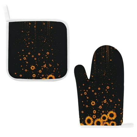ZZZHY Abstract Sunflowers-8 Oven Mitts and Pot Holders Sets Heat Resistant Oven Gloves Cute Kitchen Mitts for Oven 2-Piece Baking Gloves Set for Cooking Grilling Baking
ZZZHY Abstract Sunflowers-8 Oven Mitts and Pot Holders Sets Heat Resistant Oven Gloves Cute Kitchen Mitts for Oven 2-Piece Baking Gloves Set for Cooking Grilling Baking