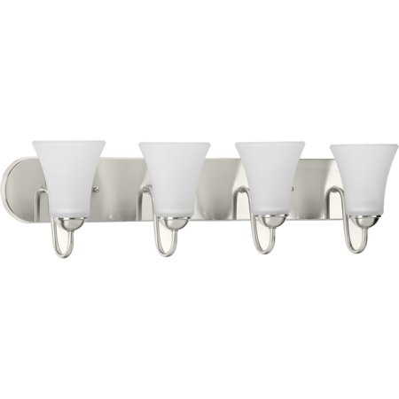 Progress Lighting P300236 Classic 4 Light 30 Wide Bathroom Vanity Light - Nickel
Progress Lighting P300236 Classic 4 Light 30 Wide Bathroom Vanity Light - Nickel