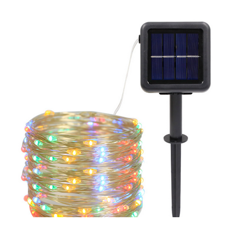 12M 100 LED solar fairy light IP65 waterproof LED tube exterior wedding party and Christmas exterior lights decoration (color)
12M 100 LED solar fairy light IP65 waterproof LED tube exterior wedding party and Christmas exterior lights decoration (color)