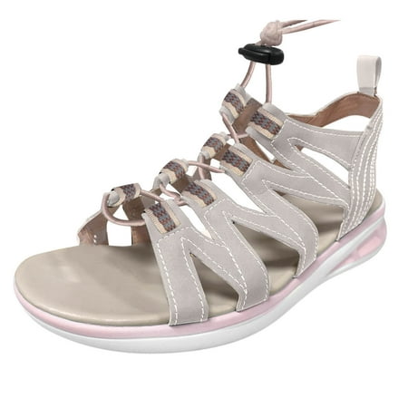 B91xZ Women s Slide Sandals Fashion Spring And Summer Sandals Women Large Size Open Toe Wedge Heel Roman Style Light And Beige Size 6.5
B91xZ Women s Slide Sandals Fashion Spring And Summer Sandals Women Large Size Open Toe Wedge Heel Roman Style Light And Beige Size 6.5