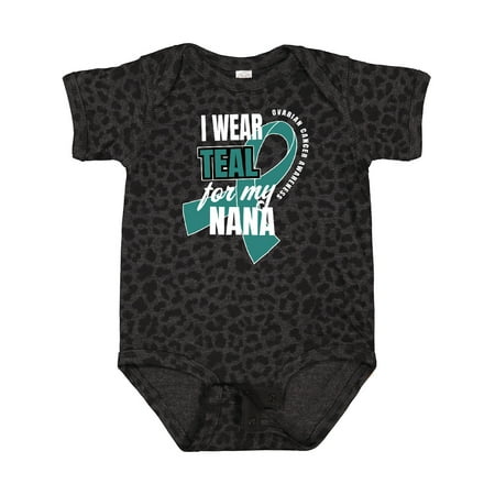 Inktastic I Wear Teal for My Nana Ovarian Cancer Awareness Boys or Girls Baby Bodysuit
Inktastic I Wear Teal for My Nana Ovarian Cancer Awareness Boys or Girls Baby Bodysuit