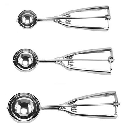 Biscuit Scoop Set Ice Cream Scoop with Trigger Stainless Steel Biscuit Scoops for Baking
Biscuit Scoop Set Ice Cream Scoop with Trigger Stainless Steel Biscuit Scoops for Baking