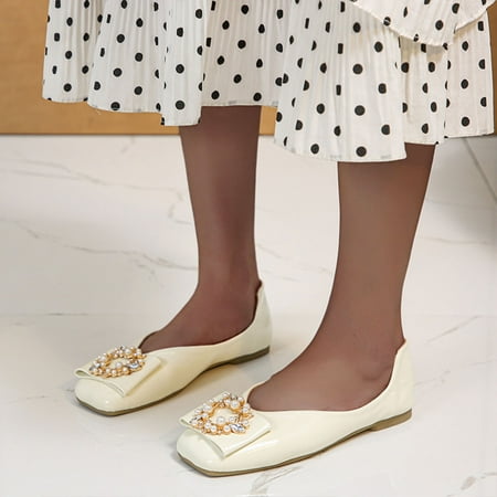 Tangnade Winter Clearance Fashion Flat Soft Sole Comfortable Square Toe Single Shoes for Women
Tangnade Winter Clearance Fashion Flat Soft Sole Comfortable Square Toe Single Shoes for Women