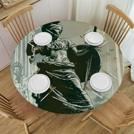 Orinice Neoclassical Statue Round Table Cover Stain Resistant Washable Indoor Outdoor Tablecloth Kitchen Dining Wedding Parties Picnic Farmhouse 100% Polyester Fiber 31-35
Orinice Neoclassical Statue Round Table Cover Stain Resistant Washable Indoor Outdoor Tablecloth Kitchen Dining Wedding Parties Picnic Farmhouse 100% Polyester Fiber 31-35