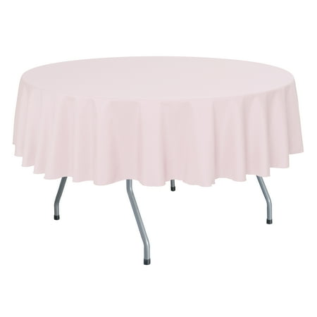 Ultimate Textile (3 Pack) 84-Inch Round Polyester Linen Tablecloth - for Wedding Restaurant or Banquet use Blush Ice Pink
Ultimate Textile (3 Pack) 84-Inch Round Polyester Linen Tablecloth - for Wedding Restaurant or Banquet use Blush Ice Pink