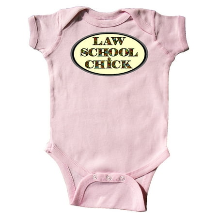 Inktastic Law School Chick Heart Text Gift Baby Girl Bodysuit