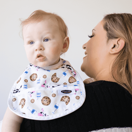 Imagine Baby Products Waterproof Bib | Adjustable Feeding & Drooling Bibs for Babies | Snap-On Machine Washable Bib with Pocket to Catch Spills | Variety of Fun Patterns (Party Animal)
Imagine Baby Products Waterproof Bib | Adjustable Feeding & Drooling Bibs for Babies | Snap-On Machine Washable Bib with Pocket to Catch Spills | Variety of Fun Patterns (Party Animal)