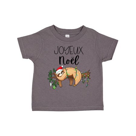 Inktastic Joyeux Noël- Christmas Sloth Gift Toddler Boy or Toddler Girl T-Shirt
Inktastic Joyeux Noël- Christmas Sloth Gift Toddler Boy or Toddler Girl T-Shirt