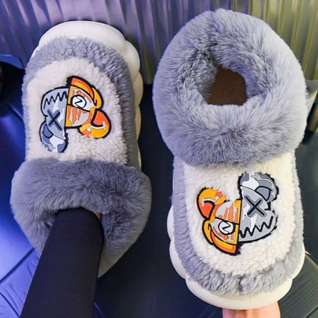 PIKADINGNIS Winter Warm Hightop Plush Snow Boots Lovely Princess Women Thick Bottom Home Non-slip Slippers Couple 2022 Outdoor Cotton Shoes
PIKADINGNIS Winter Warm Hightop Plush Snow Boots Lovely Princess Women Thick Bottom Home Non-slip Slippers Couple 2022 Outdoor Cotton Shoes