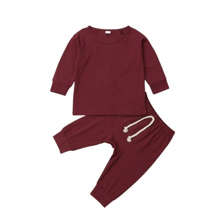 Carolilly Newborn Infant Baby Boys Girls Clothes T-shirt Top+Pants Kids Outfits Sets
Carolilly Newborn Infant Baby Boys Girls Clothes T-shirt Top+Pants Kids Outfits Sets