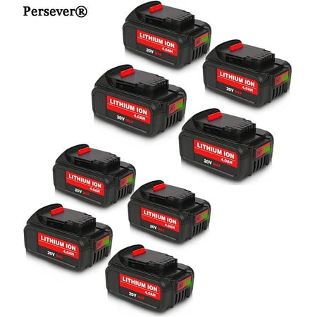 8Pack 4.0Ah 20V Replace for DCB200 20v Battery DCB204 DCB206 DCB205-2 DCB205 DCD985B DCD771C2 DCS355D1 DCD790B
8Pack 4.0Ah 20V Replace for DCB200 20v Battery DCB204 DCB206 DCB205-2 DCB205 DCD985B DCD771C2 DCS355D1 DCD790B