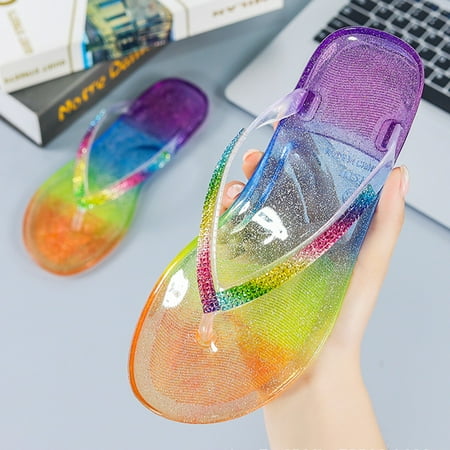 PEASKJP Women s Sandals Women Flip Flops Open Toe Summer Bohemian Anti-Slip Casual Shoes Thong Strappy Summer Shoes Purple 7.5
PEASKJP Women s Sandals Women Flip Flops Open Toe Summer Bohemian Anti-Slip Casual Shoes Thong Strappy Summer Shoes Purple 7.5