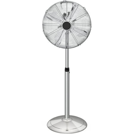 LANTRO JS 16 Stand Fan Adjustable Heights Horizontal Ocillation 75° 3 Settings Speeds Low Noise Quality Made Durable Fan High Velocity Heavy Duty Metal For Industrial Commercial Residential
LANTRO JS 16 Stand Fan Adjustable Heights Horizontal Ocillation 75° 3 Settings Speeds Low Noise Quality Made Durable Fan High Velocity Heavy Duty Metal For Industrial Commercial Residential