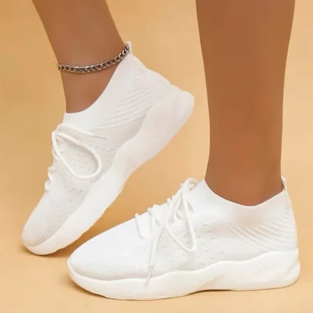 Women‘s Leisure Knit Sneakers Solid Color Lightweight Lace Up Low Top Causal Shoes Women‘s Sport Shoes
Women‘s Leisure Knit Sneakers Solid Color Lightweight Lace Up Low Top Causal Shoes Women‘s Sport Shoes