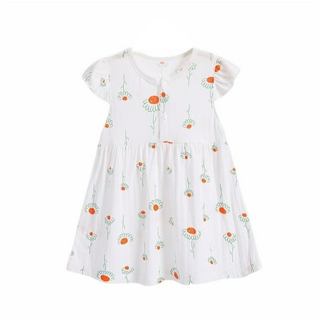 Toddler Children s Summer Thin Style Cute Little Cartoon Daisy Print Breathable Dress For Girls 3 Months To 5 Years Dresses For Girls
Toddler Children s Summer Thin Style Cute Little Cartoon Daisy Print Breathable Dress For Girls 3 Months To 5 Years Dresses For Girls