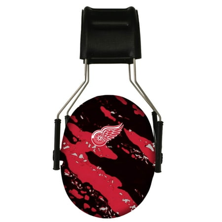 Detroit Red Wings Splash Hearing Protection Earmuffs