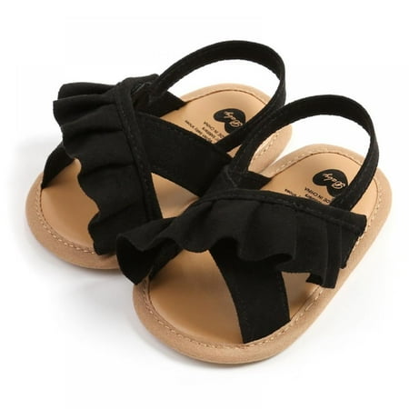 Xmarks Baby Toddler Infant Girls Soft Closed Toe Summer Sandals Flower Princess Flat Shoes Black 0-6M
Xmarks Baby Toddler Infant Girls Soft Closed Toe Summer Sandals Flower Princess Flat Shoes Black 0-6M