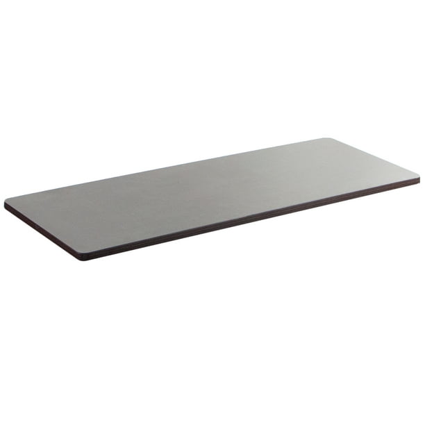 VIVO Espresso Wood 43 x 24 inch Universal Solid One-Piece Table Top for Standard & Sit Stand Desk Frames (DESK-TOP43E)