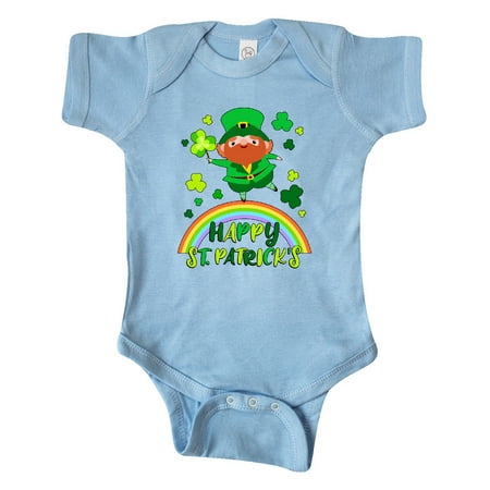 Inktastic Happy St. Patrick s Day Cute Leprechaun on Rainbow Gift Baby Boy or Baby Girl Bodysuit
Inktastic Happy St. Patrick s Day Cute Leprechaun on Rainbow Gift Baby Boy or Baby Girl Bodysuit