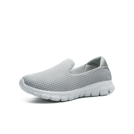 Oucaili Ladies Jogging Anti Slip Slip On Casual Sneakers Work Breathable Loafers Comfortable Comfort Shoe Gray-1 7
Oucaili Ladies Jogging Anti Slip Slip On Casual Sneakers Work Breathable Loafers Comfortable Comfort Shoe Gray-1 7