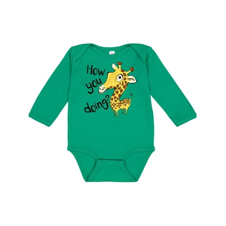 Inktastic How You Doing Funny Giraffe Gift Baby Boy or Baby Girl Long Sleeve Bodysuit
Inktastic How You Doing Funny Giraffe Gift Baby Boy or Baby Girl Long Sleeve Bodysuit