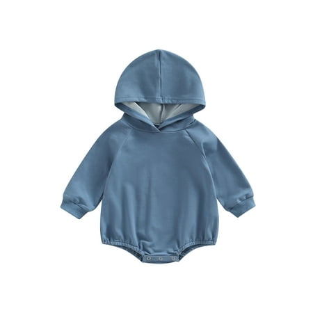 MissiMae Newborn Baby Fall Romper Casual Long Sleeve Solid Color One-Piece Hooded Bodysuit 0-18M
MissiMae Newborn Baby Fall Romper Casual Long Sleeve Solid Color One-Piece Hooded Bodysuit 0-18M
