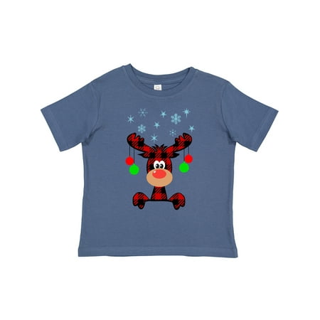 Inktastic Cute Flannel Reindeer with Christmas Bulbs and Snowflakes Gift Toddler Boy or Toddler Girl T-Shirt
Inktastic Cute Flannel Reindeer with Christmas Bulbs and Snowflakes Gift Toddler Boy or Toddler Girl T-Shirt
