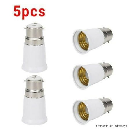 B22 To E27 Bulb Light Lamp Holder Base Socket Screw Bayonet Converter-Adapter