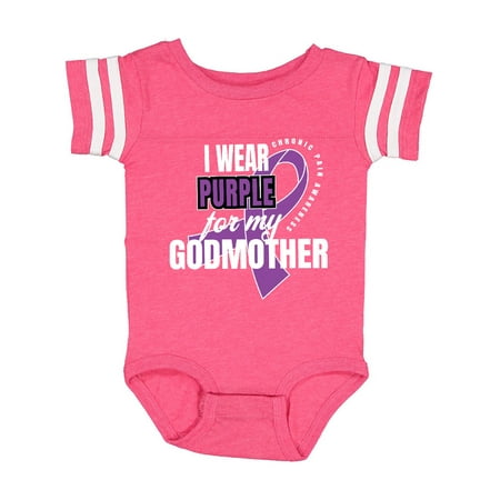 Inktastic Chronic Pain I Wear Purple For My Godmother Gift Baby Boy or Baby Girl Bodysuit
Inktastic Chronic Pain I Wear Purple For My Godmother Gift Baby Boy or Baby Girl Bodysuit