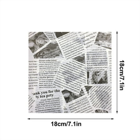 Jmntiy Food Absorbent Paper Kitchen Baking Grease Paper Square Household Snack Grease Trap Paper Disposable Greaseproof Paper Clearance
Jmntiy Food Absorbent Paper Kitchen Baking Grease Paper Square Household Snack Grease Trap Paper Disposable Greaseproof Paper Clearance