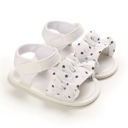 Toddler Girls Non-slip Lightweight Open Toe Stars Sandals