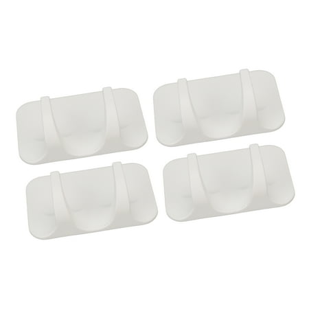 Bathroom Adhesive Hook Adhesive Door Hook Scratch Resistant 4 Pcs Double Head Sturdy ABS Waterproof Strong Stickiness Rust Proof For Office White
Bathroom Adhesive Hook Adhesive Door Hook Scratch Resistant 4 Pcs Double Head Sturdy ABS Waterproof Strong Stickiness Rust Proof For Office White