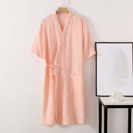 Zedker Bathrobe For Women Terry Cloth Robes For Women Women s Fashion Robe Bathrobe Three Quarter Sleeve Soft Autumn Pajamas Clearance
Zedker Bathrobe For Women Terry Cloth Robes For Women Women s Fashion Robe Bathrobe Three Quarter Sleeve Soft Autumn Pajamas Clearance