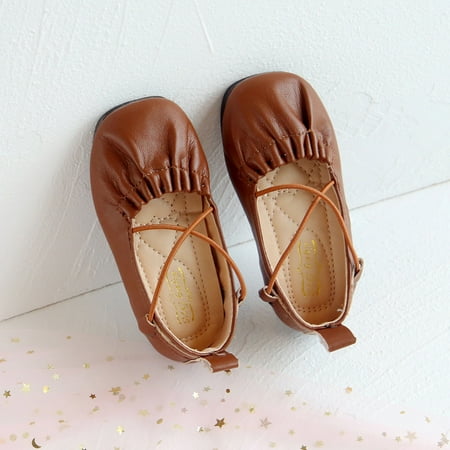 THE WILD Comfortable Fashion Children Toddler Baby Girls Crossed Elastic Band Leather Princess Shoes Sandals
THE WILD Comfortable Fashion Children Toddler Baby Girls Crossed Elastic Band Leather Princess Shoes Sandals